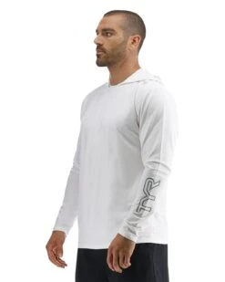 TYR SunDefense™ Men's Vented Hooded Shirt - Solid 15 TYR SunDefense™ Men's Vented Hooded Shirt - Solid -Tyr TSMPLH7A 100 alt04