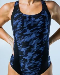TYR Durafast Elite® Women's Max Splice Controlfit Swimsuit - Midnight Camo -Tyr TSPFCM7A 401 alt07