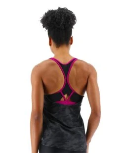TYR Durafast Elite® Women's Taylor Tank - Blackout Camo -Tyr TTAFBC7A 001 alt06