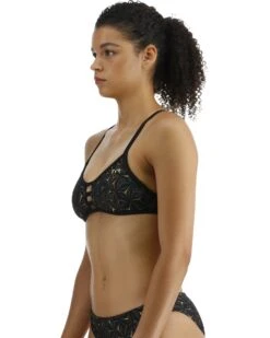 TYR Durafast Elite® Women's Pacific Tieback Top Swimsuit - Obsidian -Tyr bpobs7a 008 alt02 4