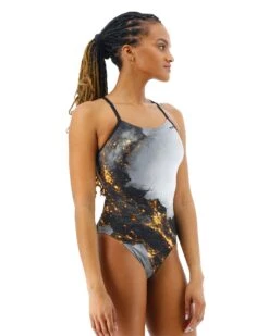 TYR Durafast Elite® Women's Cutoutfit Swimsuit - Pyrite -Tyr cpyr7a 751 alt05