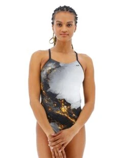 TYR Durafast Elite® Women's Cutoutfit Swimsuit - Pyrite