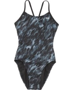 TYR Durafast Elite® Girls' Cutoutfit Swimsuit - Draco
