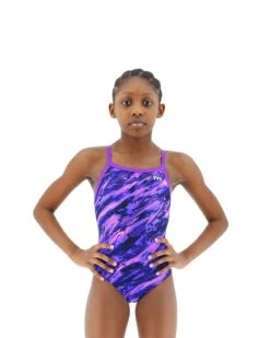 TYR Durafast Lite® Girls' Diamondfit Swimsuit - Cadence
