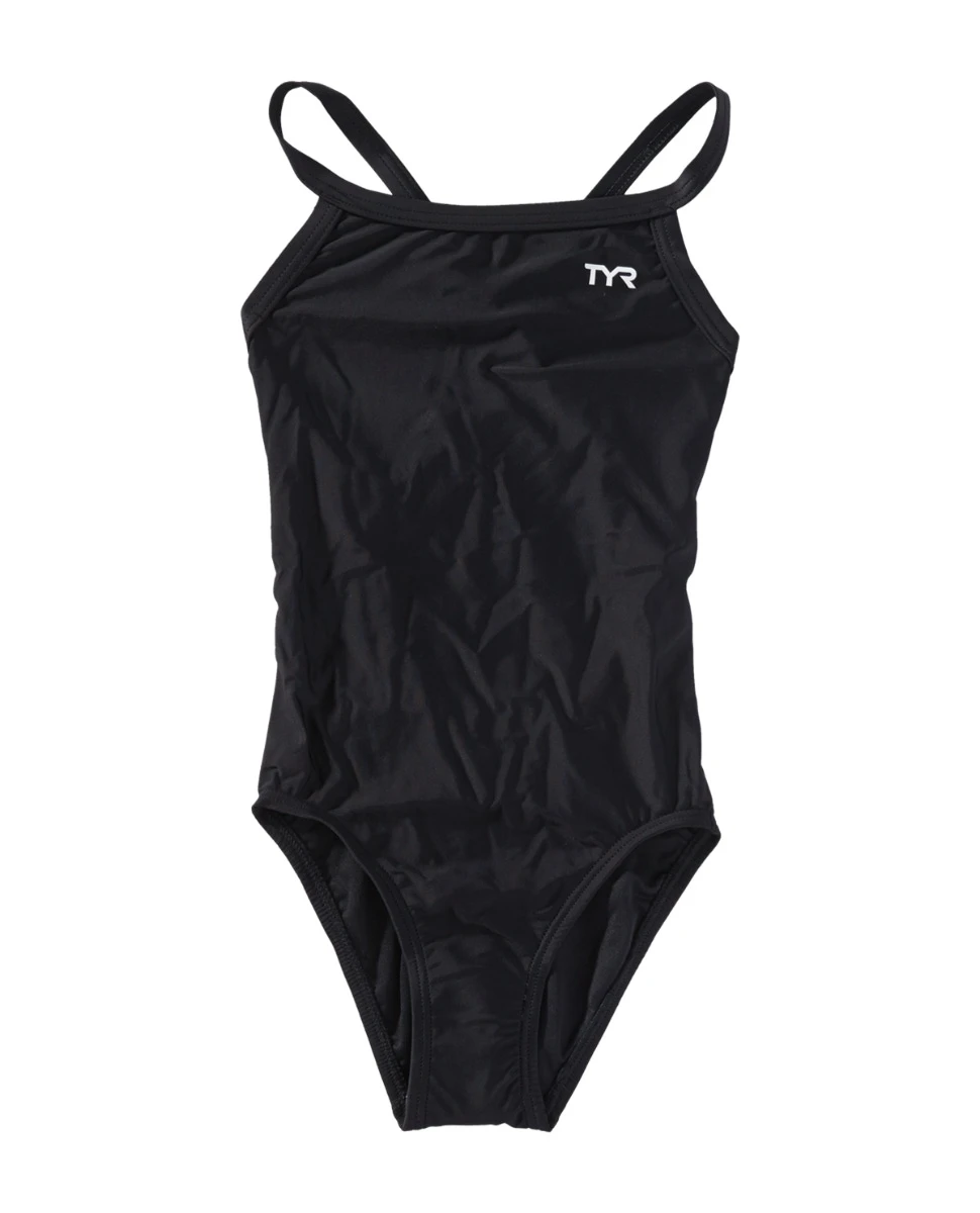 TYReco™ Girls' Diamondfit Swimsuit - Solid 1 TYReco™ Girls' Diamondfit Swimsuit - Solid