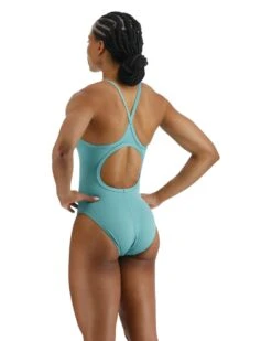 TYR Durafast Elite® Women's Diamondfit Swimsuit - SS Solid -Tyr dsol7a 888 alt03