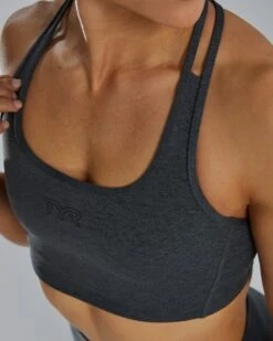 TYR Base Kinetic™ Women's Racerback Sports Bra - Solid -Tyr fgrsol3a 255 alt06