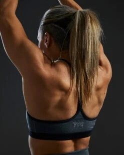 TYR Base Kinetic™ Women's V-Neck Sports Bra - Solid -Tyr fgvso3a 255 alt10