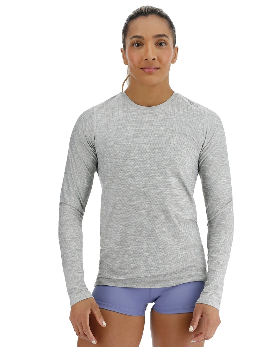 TYR Airtec™ Women's Long Sleeve Tee - Solid 11 TYR Airtec™ Women's Long Sleeve Tee - Solid - Image 11