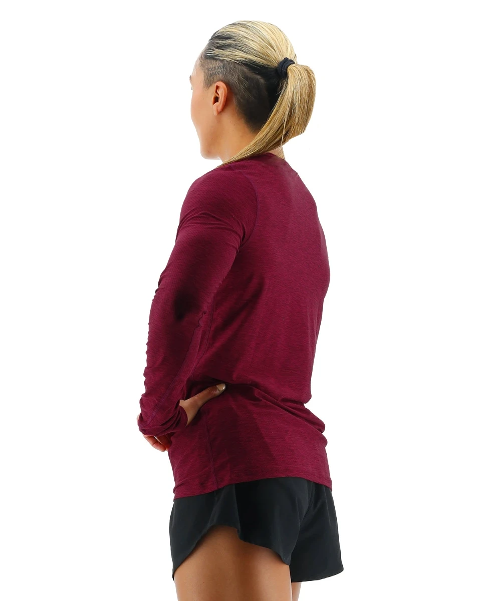 TYR Airtec™ Women's Long Sleeve Tee - Solid 4 TYR Airtec™ Women's Long Sleeve Tee - Solid - Image 4