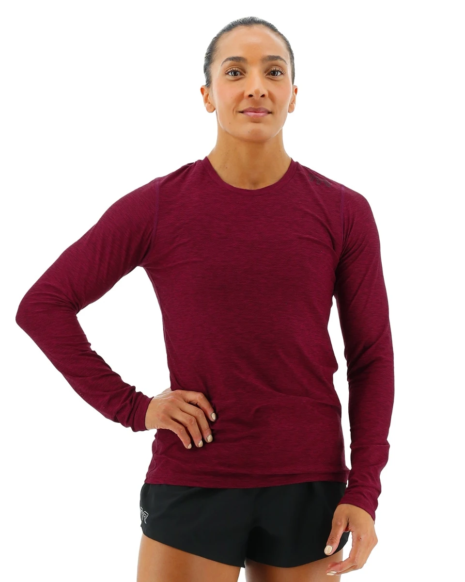 TYR Airtec™ Women's Long Sleeve Tee - Solid 1 TYR Airtec™ Women's Long Sleeve Tee - Solid
