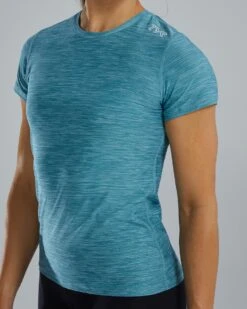 TYR Airtec™ Women's Short Sleeve Tee - Solid 25 TYR Airtec™ Women's Short Sleeve Tee - Solid -Tyr fptso3a 971 alt06