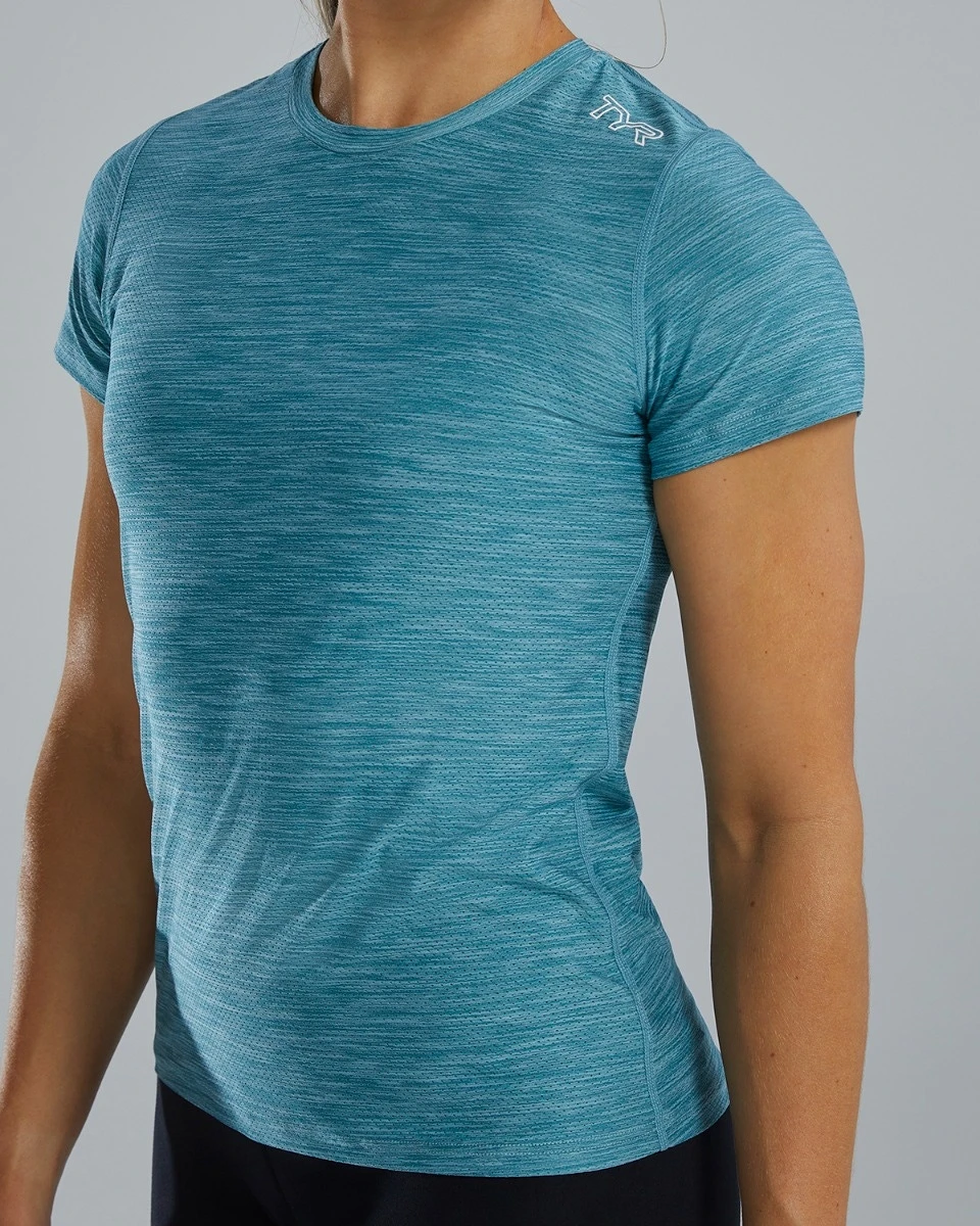 TYR Airtec™ Women's Short Sleeve Tee - Solid 12 TYR Airtec™ Women's Short Sleeve Tee - Solid - Image 12