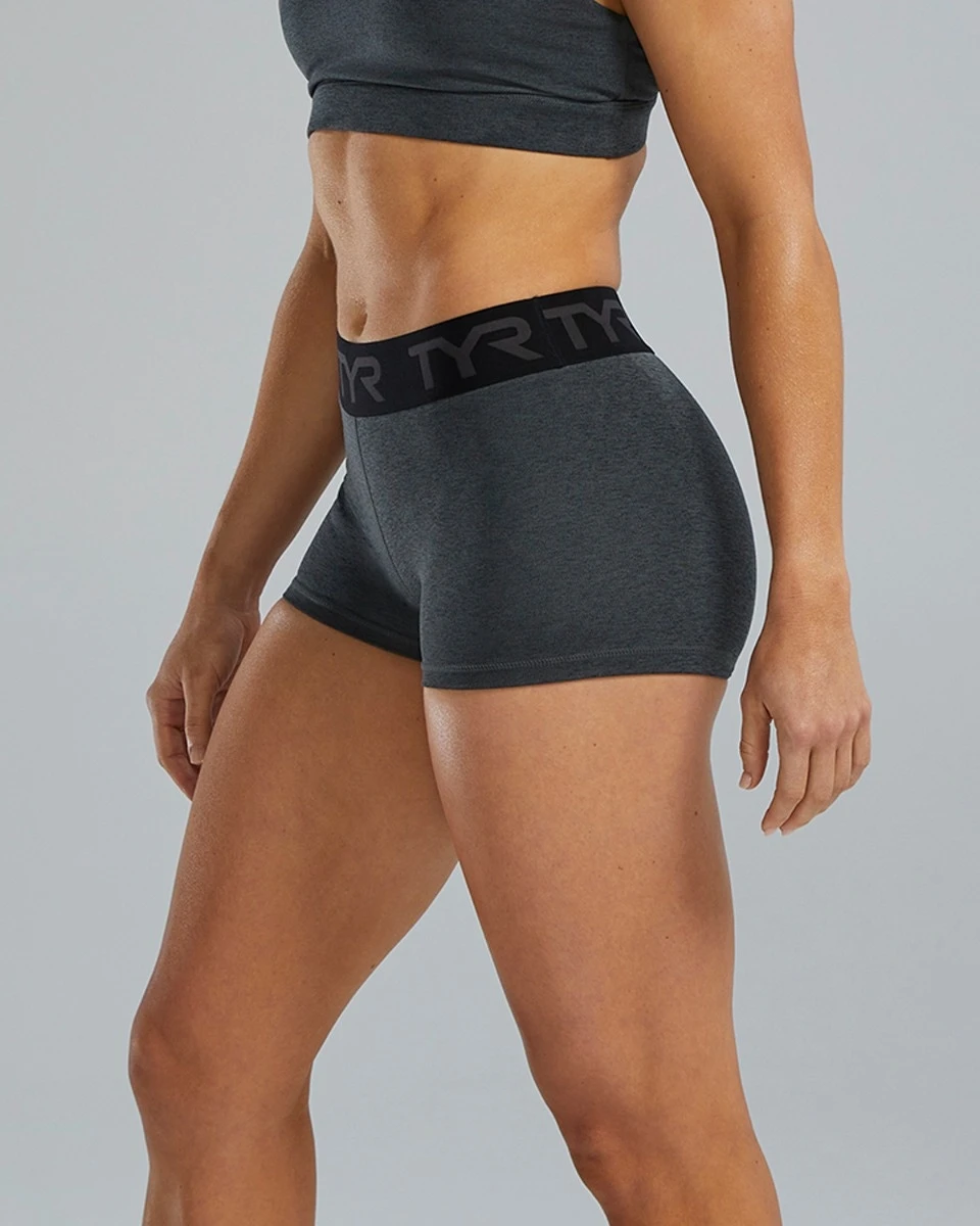 TYR Base Kinetic™ Women's 2" Mid-Rise Logo Short 8 TYR Base Kinetic™ Women's 2" Mid-Rise Logo Short - Image 8