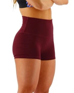 TYR Base Kinetic™ Women's 2" High-Rise Short - Solid -Tyr ftmrss3a 934 alt06