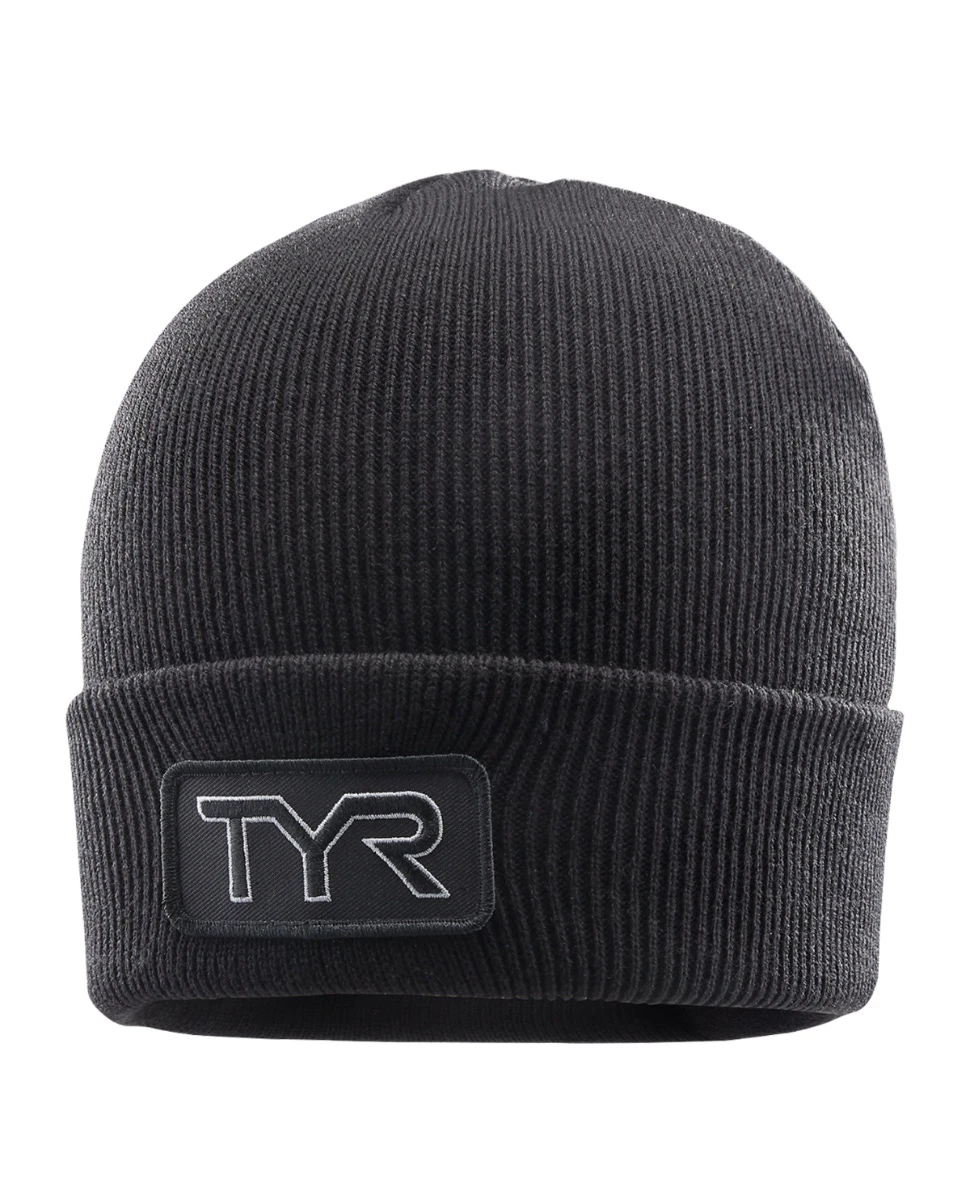 TYR Unisex Solid Beanie Hat 2 TYR Unisex Solid Beanie Hat - Image 2