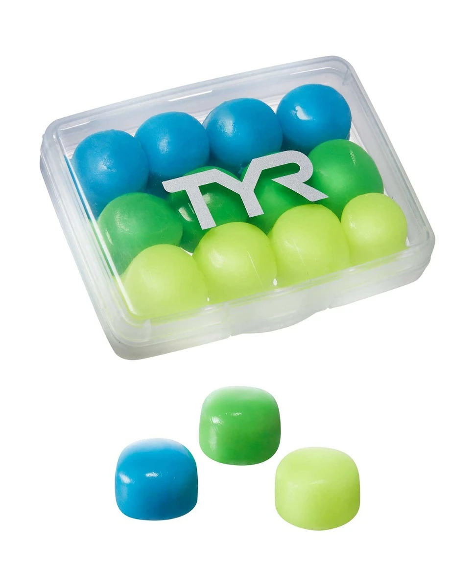 TYR Kids' Soft Silicone Ear Plugs - 12 Pack 1 TYR Kids' Soft Silicone Ear Plugs - 12 Pack