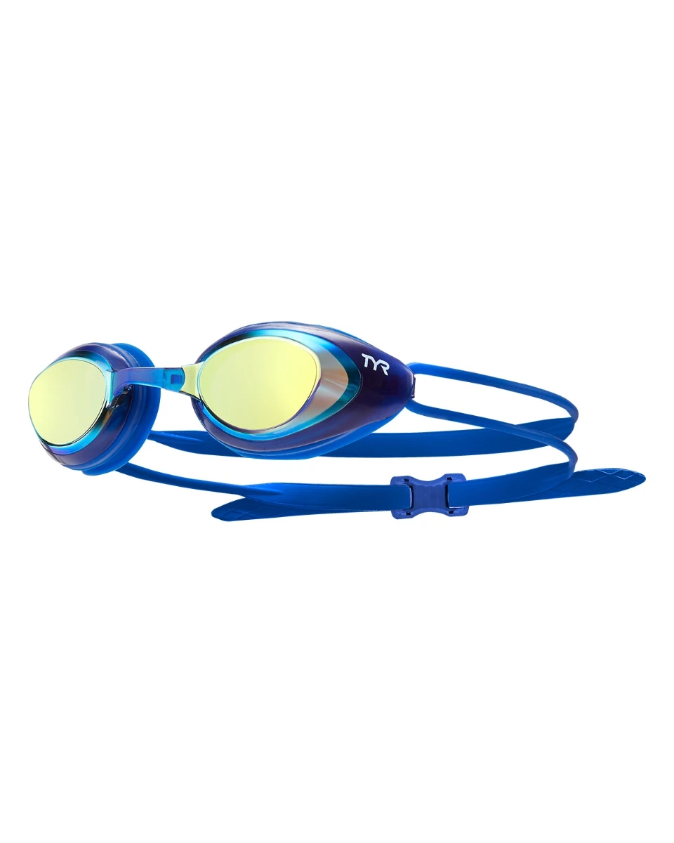 TYR Adult Blackhawk Mirrored Racing Goggles 1 TYR Adult Blackhawk Mirrored Racing Goggles