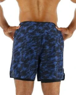 TYR Hydrosphere™ Men's Lined 6" Momentum Shorts - Midnight Camo -Tyr maslmc3a 401 main02