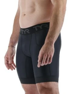 TYR Compression Men's Compression Short - Solid -Tyr mcslso3a 001 alt03