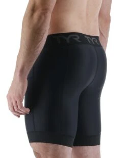 TYR Compression Men's Compression Short - Solid -Tyr mcslso3a 001 alt04