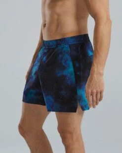 TYR Hydrosphere™ Men's Unlined 6" Momentum Shorts - Cosmic Night -Tyr mmsucn3a 978 alt03