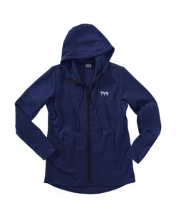 TYR Boys' Alliance Podium Full Zip Hoodie -Tyr mtfzh2y 401 alt01 3 1