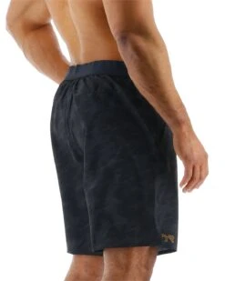 TYR Hydrosphere™ Men's Lined 7" Unbroken Shorts - Blackout Camo -Tyr muslbc3a 001 alt05