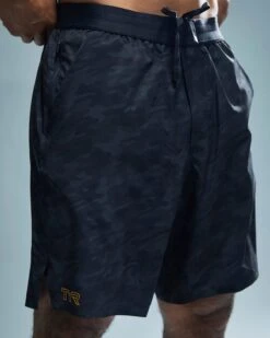 TYR Hydrosphere™ Men's Lined 7" Unbroken Shorts - Blackout Camo -Tyr muslbc3a 001 alt07