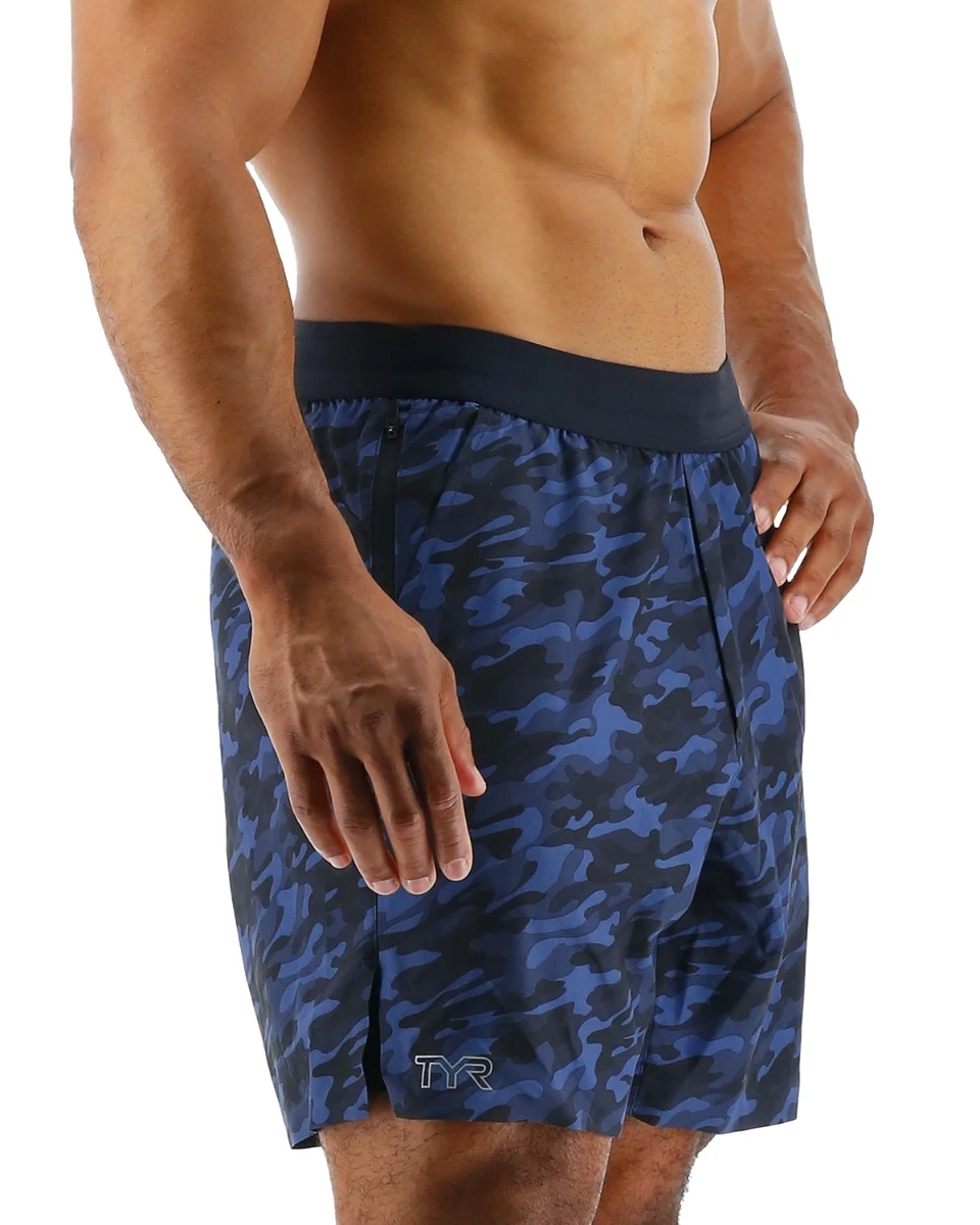 TYR Hydrosphere™ Men's Lined 7" Unbroken Shorts - Midnight Camo 6 TYR Hydrosphere™ Men's Lined 7" Unbroken Shorts - Midnight Camo - Image 6
