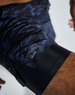 TYR Hydrosphere™ Men's Lined 7" Unbroken Shorts - Midnight Camo 18 TYR Hydrosphere™ Men's Lined 7" Unbroken Shorts - Midnight Camo -Tyr muslmc3a 401 alt09