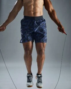 TYR Hydrosphere™ Men's Unlined 7" Unbroken Shorts - Midnight Camo -Tyr musumc3a 401 alt07