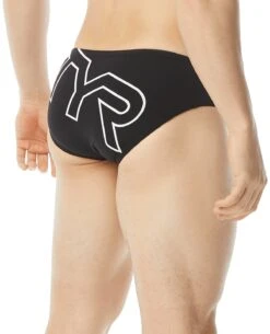 TYR Durafast One® Men's Brief Big Logo Swimsuit