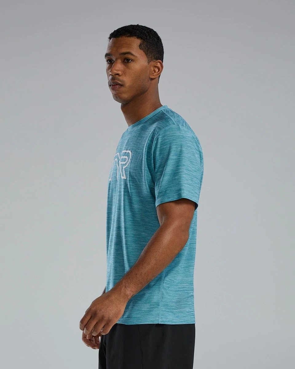 TYR Airtec™ Men's Big Logo Tee - Solid / Heather 3 TYR Airtec™ Men's Big Logo Tee - Solid / Heather - Image 3