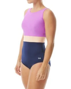 TYR Durafast Elite® Women's Controlfit Swimsuit - Splice Belted