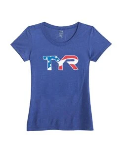 TYR Women's Graphic Tee - Ledecky 12 TYR Women's Graphic Tee - Ledecky -Tyr tfklu3a 401 alt01