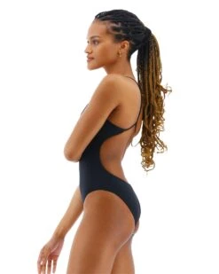 TYR Durafast One® Women's Cutoutfit Swimsuit - Solid -Tyr tfsod7a 001 alt03