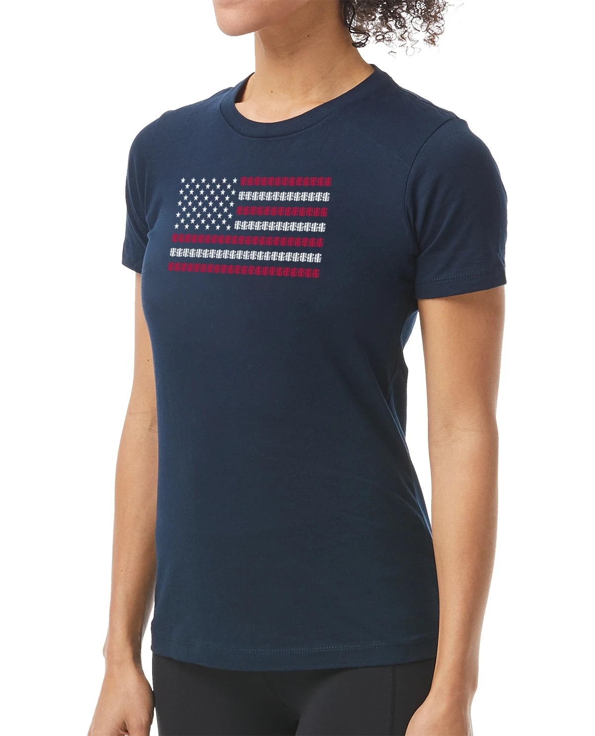 TYR Women's Graphic Tee - USA Lanes 1 TYR Women's Graphic Tee - USA Lanes