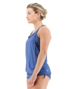 TYR Women's Madison 2-in-1 Tank - Solid -Tyr tmaso7a 139 alt03