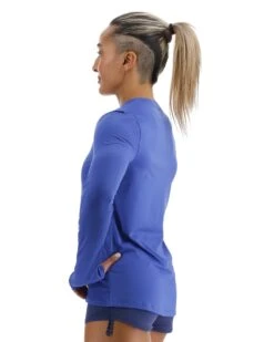 TYR Women's SunDefense Long Sleeve Shirt -Tyr tsfls7a 900 alt03