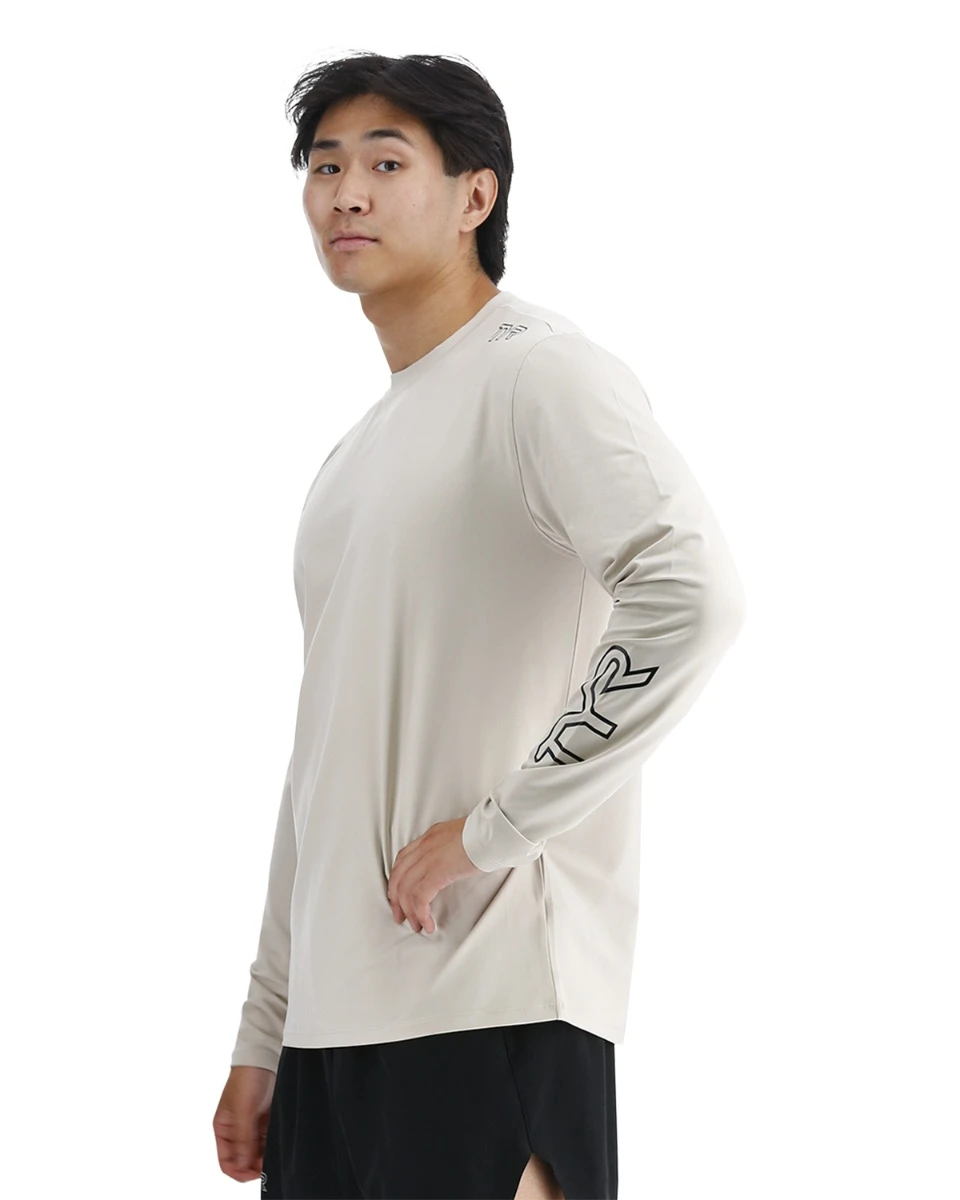 TYR Men's SunDefense Long Sleeve Shirt 10 TYR Men's SunDefense Long Sleeve Shirt - Image 10