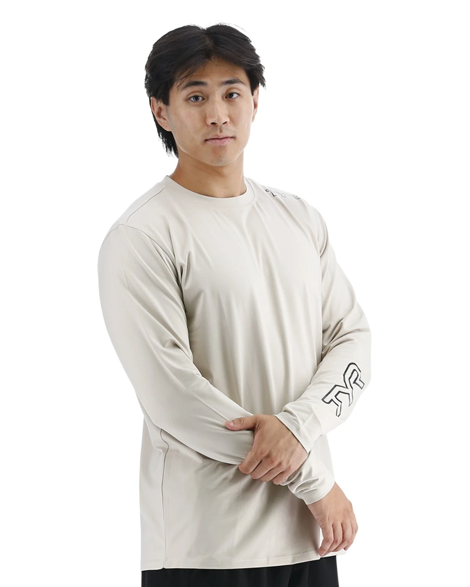 TYR Men's SunDefense Long Sleeve Shirt 12 TYR Men's SunDefense Long Sleeve Shirt - Image 12
