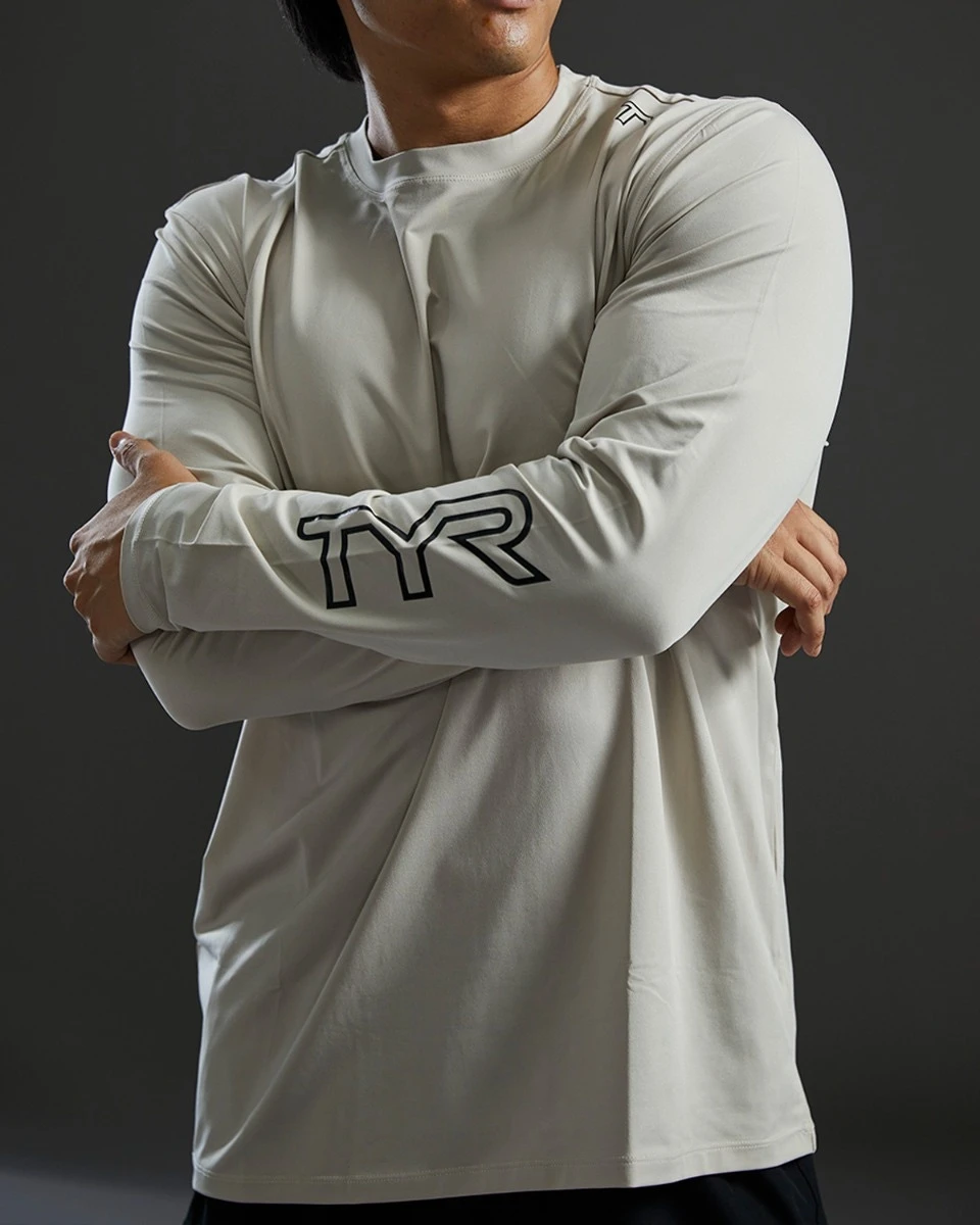 TYR Men's SunDefense Long Sleeve Shirt 16 TYR Men's SunDefense Long Sleeve Shirt - Image 16
