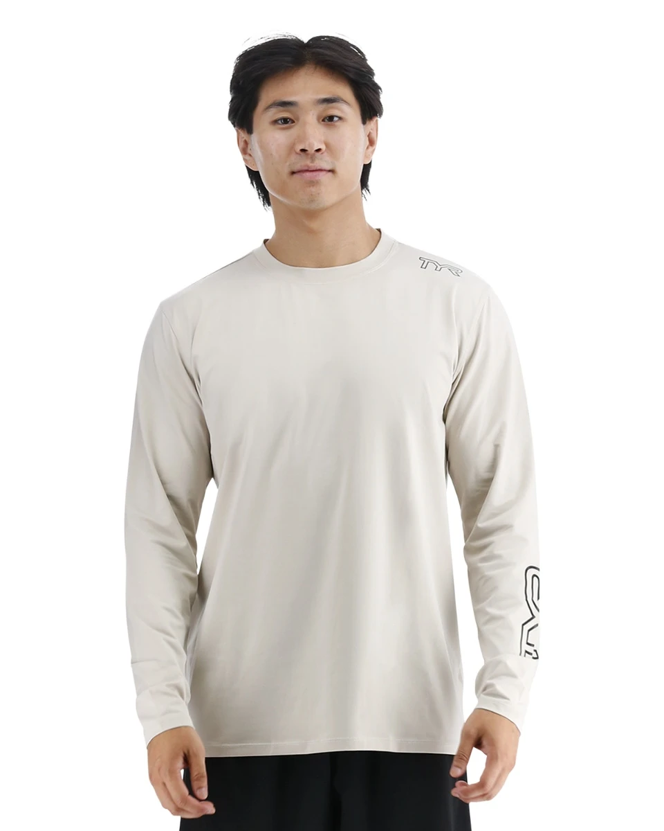 TYR Men's SunDefense Long Sleeve Shirt 7 TYR Men's SunDefense Long Sleeve Shirt - Image 7
