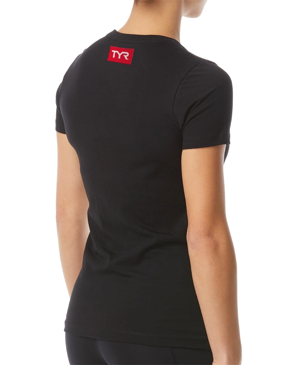 TYR Women's Graphic Tee - Block 2 TYR Women's Graphic Tee - Block - Image 2