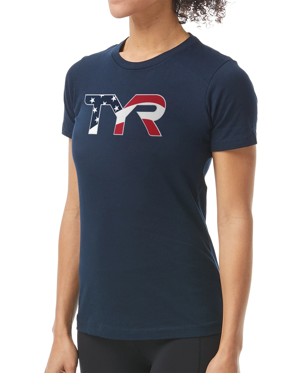TYR Women's Graphic Tee - USA 1 TYR Women's Graphic Tee - USA