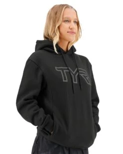 TYR Women's Big Logo Hoodie -Tyr tyrwhr3a 064 alt06