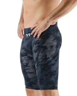 TYR Men's Venzo™ High-Waist Jammer Swimsuit - Camo -Tyr vzchw6a 001 alt03