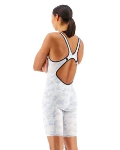 TYR Women's Venzo™ Open Back Swimsuit - Camo