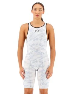 TYR Women's Venzo™ Open Back Swimsuit - Camo -Tyr vzcob6a 100 main01